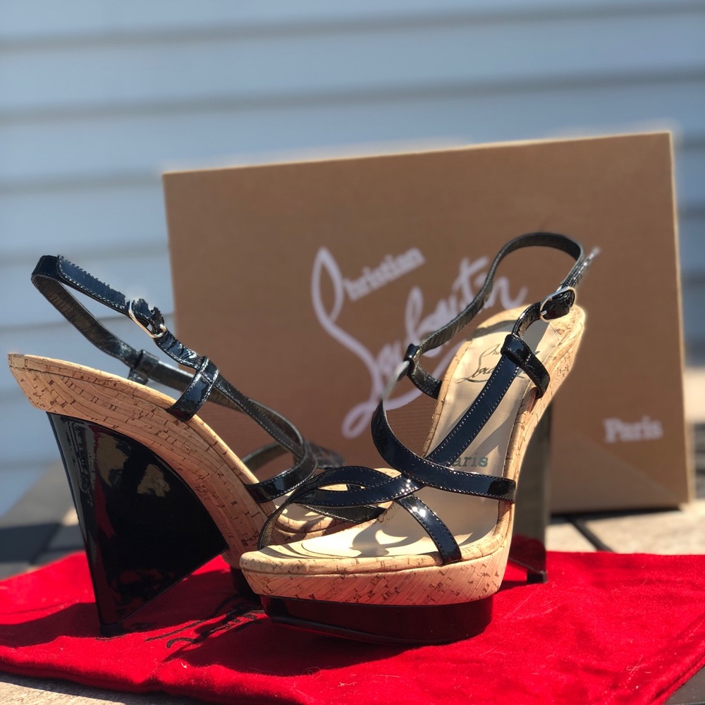 Christian Louboutin Mimi Bis Wedge Sandal